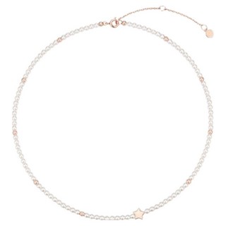 J.ESTINA 女款 Stella 珍珠串珠項鍊 + 購物袋