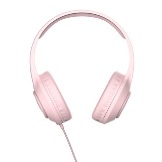 SKY 핏 H24 청력 보호 키즈용 유선 헤드셋, 핑크, IM-H24
