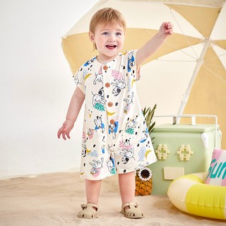 mollimelli 兒童透氣迪士尼101忠狗為我著迷吊帶褲