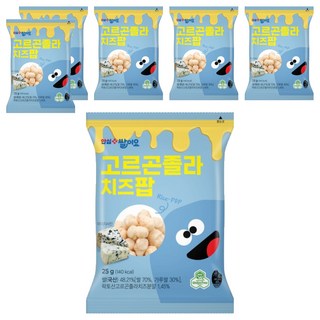 青原生命農協熱風烤米餅 米是好戈爾貢佐拉起司米餅, 6個, 25g