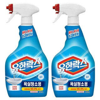 유한락스 욕실청소용 세정제, 715ml, 2개