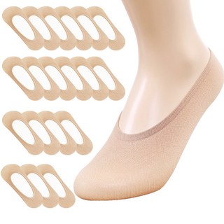 Doobalro 女款絲質隱形襪 20雙