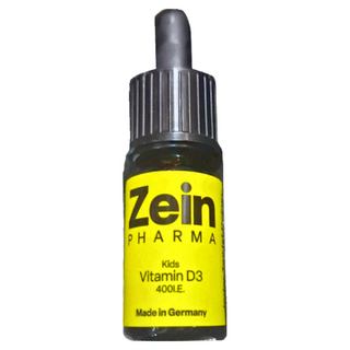 ZeinPHARMA 兒童維生素D3 滴劑, 100%天然高純度, 增進鈣質吸收, 10ml, 1瓶