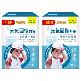 RISAL 小兒利撒爾 元氣回復 電解質沖泡飲, 5.5g, 40入