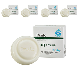 Dr.Ato 孩童溫和保濕香皂, 100g, 5個