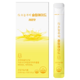 오늘부터 슬림에이드 다이어트보조제 레몬맛, 1개, 120g