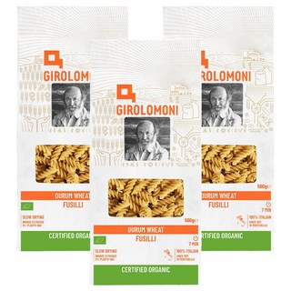 GIROLOMONI 義大利螺旋麵Fusilli, 3個, 500g