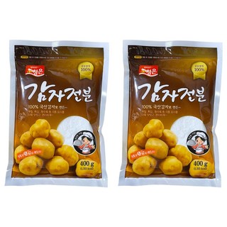 藍銀馬鈴薯澱粉, 400克, 2個