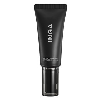 INGA Cosmetics 紋身粉底液 第3代 30ml, 22N, 1條