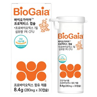 BioGaia 寶乖亞 益生菌膠囊, 30顆, 1罐