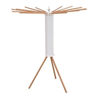 LiFArt 多功能百變掛衣架 16支伸縮桿 鋁合金款, 白色