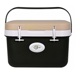 Living Oboje 露營冰桶, 卡其色 + 米色, 11L