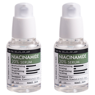 더마팩토리 나이아신아마이드 20% 세럼, 30ml, 2개