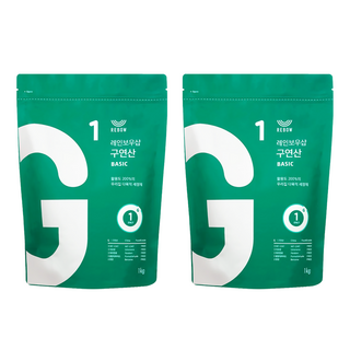 REBOW BASIC 檸檬酸清潔劑, 1kg, 2包