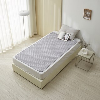 더안 여행용 110v 220v 해외겸용 프리볼트 탄소 전기요 JJC, 연그레이, 싱글(100 x 180 cm)