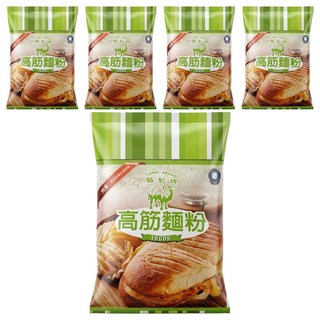 聯華製粉 高筋麵粉, 1kg, 5包