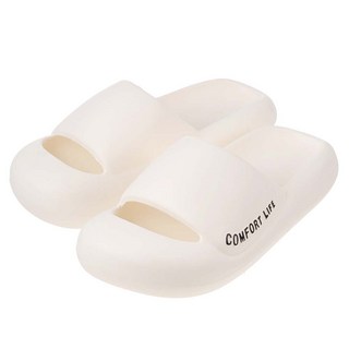 CARET 男女通用 舒適生活 EVA 設計拖鞋, 42-43 (265-270), 象牙