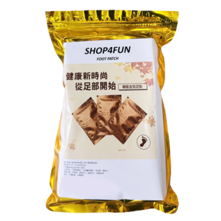 SHOP4FUN 天然竹酢樹液足貼 Set 40枚, 10.5*6.5cm, 1袋