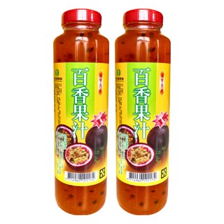 南投埔里農會 百香果汁, 800g, 2瓶