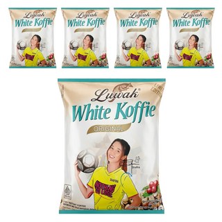 Kopi Luwak White Koffie 三合一白咖啡, 20g, 18包, 5袋
