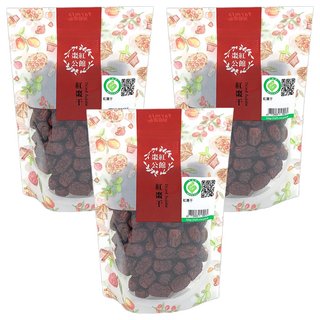 公館鄉農會 紅棗干 台灣苗栗公館產, 200g, 3包
