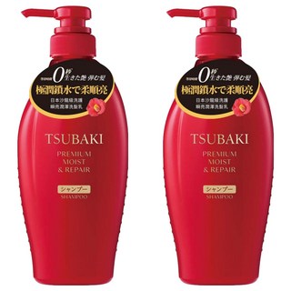 TSUBAKI 思波綺 瞬亮潤澤洗髮乳 450ml, 2瓶