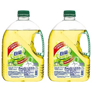 白蘭 洗碗精 清新檸檬, 2.8kg, 2桶