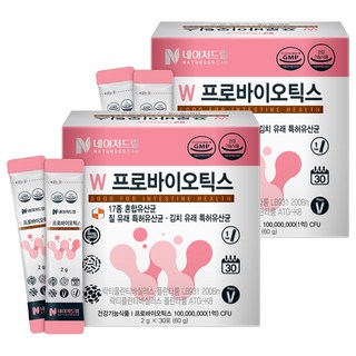 NATUREDREAM 女用私密護理益生菌隨身包, 60g, 2盒