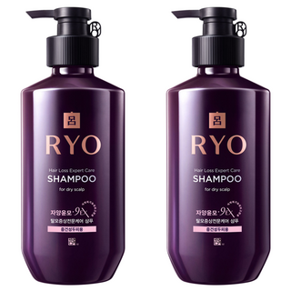 RYO 呂 9EX滋養韌髮洗髮精 中乾性頭皮適用, 400ml, 2瓶