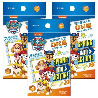 Comfo Pore 康膚寶 OK繃 汪汪隊, 20個, 3盒