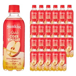 썬키스트 애사비 제로 스파클링, 350ml, 24개