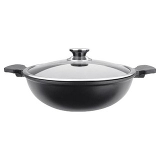 PERFECT 理想 日式黑金鋼鴛鴦鍋, 33cm, 黑色, 1個