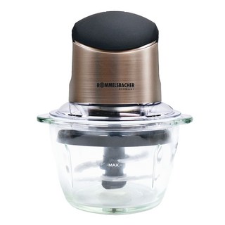 ROMMELSBACHER 諾曼百赫 多功能食物處理機 絞肉機/果汁機/研磨機, 不鏽鋼銀 + 黑色