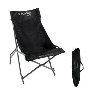 Idouzen 現代黑椅野營椅, 黑色, 1個