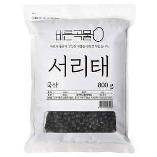 바른곡물 국산 서리태, 800g, 1개
