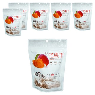 白堊園 愛文芒果乾, 120g, 6包