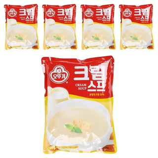 오뚜기 크림스프 1kg, 5개