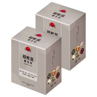 溫太醫 超輕濕養生茶 50g 無咖啡因草本養生 調整體質促進代謝, 2盒