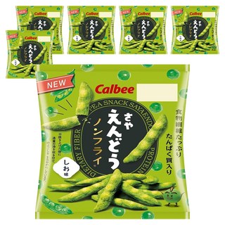 Calbee 卡樂比 豌豆條, 61g, 6包