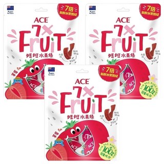 ACE 斑斑水果條 紐西蘭水果, 90g, 3袋