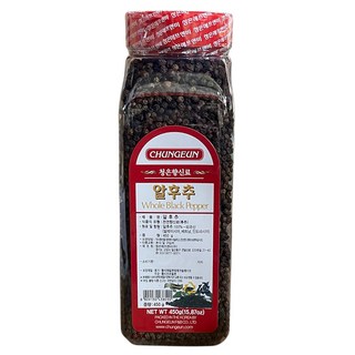 Chungeun 黑胡椒粒, 450克, 1個
