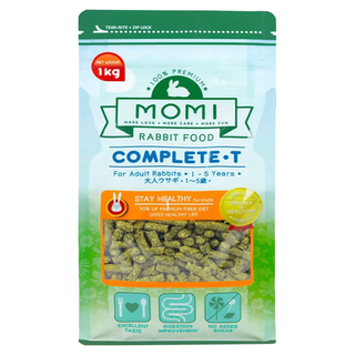 momi 摩米 營養全成兔飼料, 1kg, 1袋