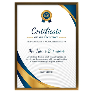 TRENY 獎狀/證書相框 免拆鋁框 古銅金 可立/橫擺放 可掛於牆面上, 21.5 x 2 x 30.5cm, 1個