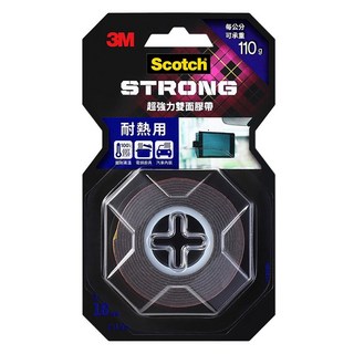 3M 超強力VHB耐熱雙面膠帶, V1806N, 1個