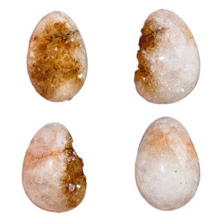 全拋光黃水晶蛋 恐龍蛋晶洞, 78號, 1入