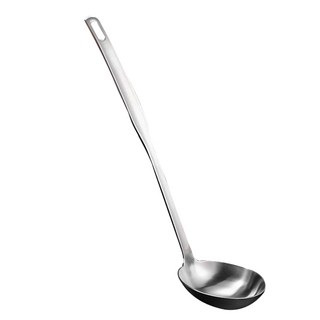 304不鏽鋼火鍋湯勺, 30 x 7.5cm, 單色, 1支