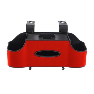 bebehome 高質感車用椅背收納盒, 紅色, 1個