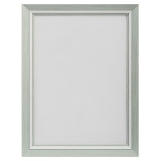 TRENY 歐款A4獎狀證書相框 木材 PS塑膠材質 直立/橫放兩用, 湖水綠, 1個