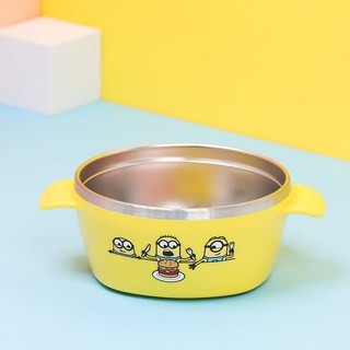 LILFANT 小小兵不鏽鋼兒童碗, 混色, 1入