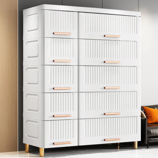 AOTTO 創意傢俱 75面寬輕奢大容量收納櫃, AC-078, 5層